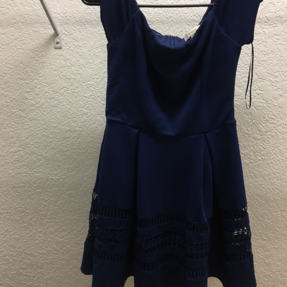 Blue dress
